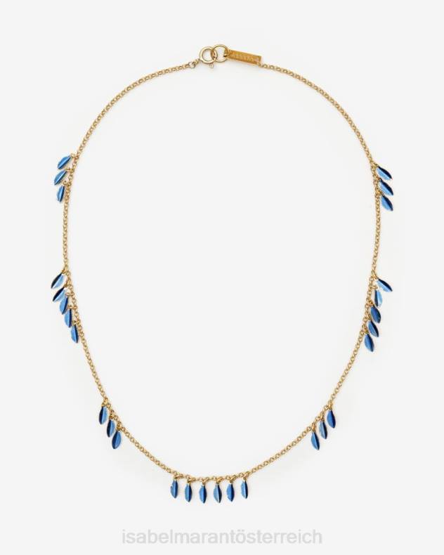 Zubehörteil Isabel Marant Halsband in der Farbe glänzendes Blatt neonblau unisex 688F1218